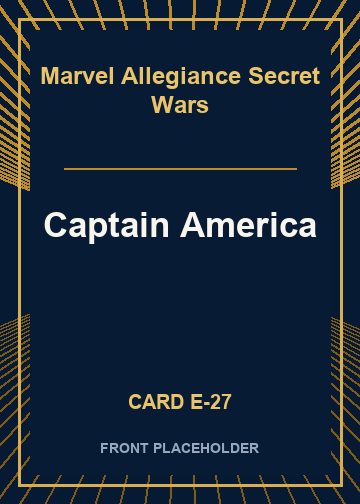 Captain America card thumbnail