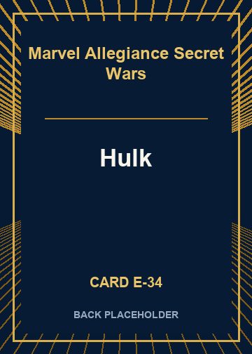 Hulk back card image
