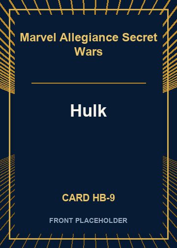 Hulk card thumbnail