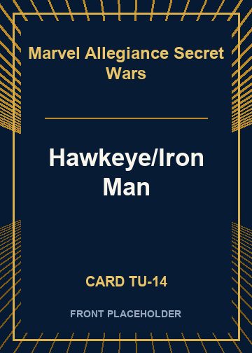 Hawkeye/Iron Man card thumbnail