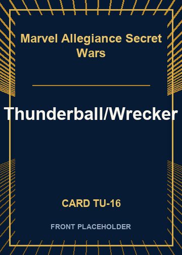Thunderball/Wrecker card thumbnail