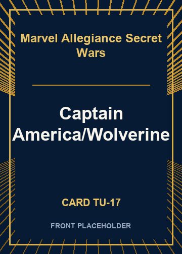 Captain America/Wolverine card thumbnail