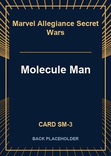 Molecule Man back card image