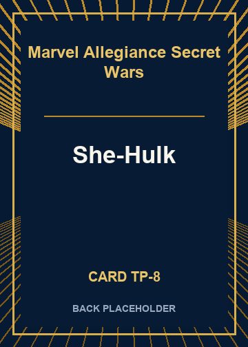 She-Hulk back card image