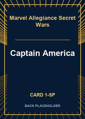 Captain America back card image
