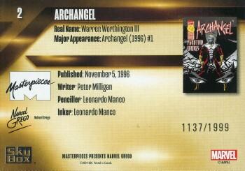 Archangel back artwork