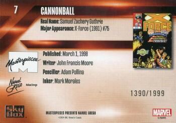 Cannonball back artwork