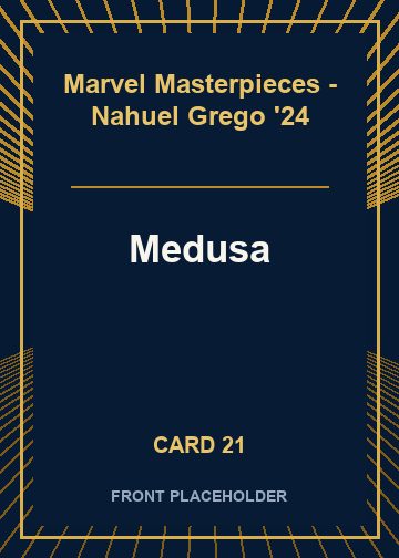 Medusa front artwork