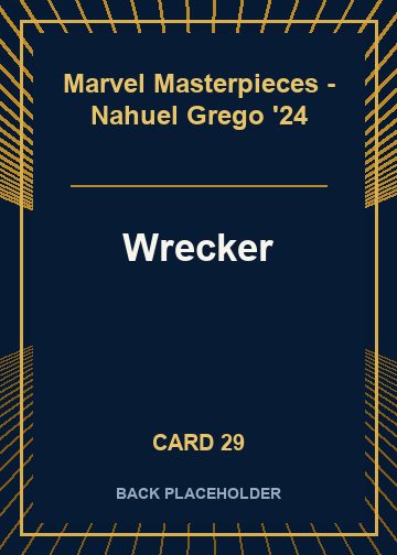 Wrecker back artwork