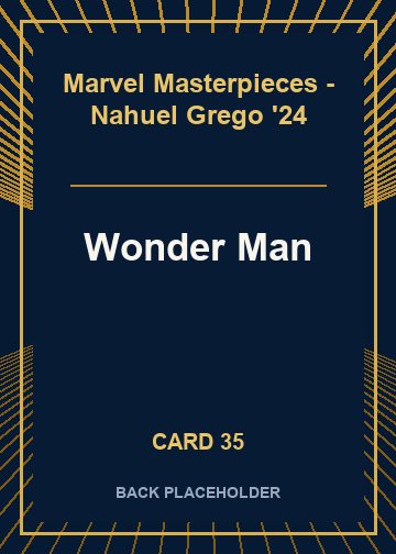 Wonder Man back artwork