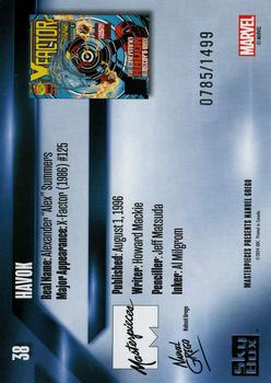 Havok back card image