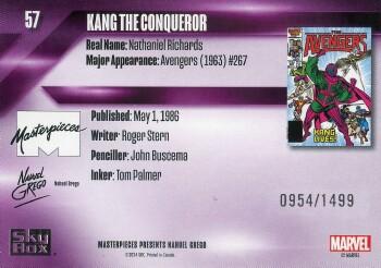 Kang the Conqueror back card image