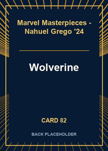 Wolverine back card image