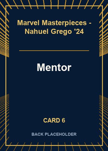 Mentor back card image