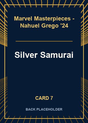Silver Samurai back card image