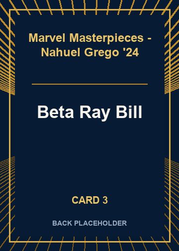 Beta Ray Bill back card image