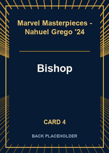 Bishop back card image