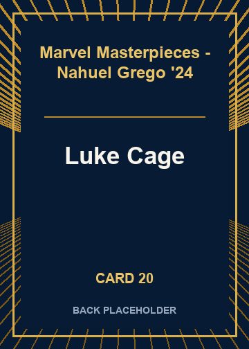 Luke Cage back card image