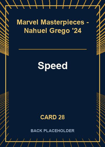 Speed back card image