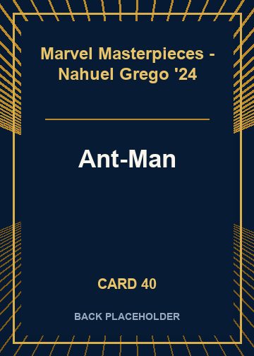Ant-Man back card image