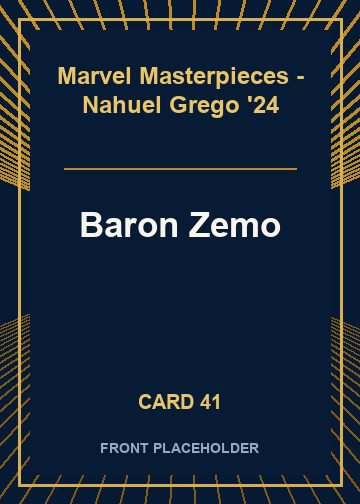 Baron Zemo card thumbnail