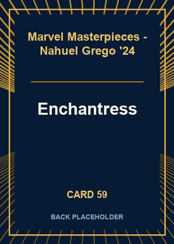 Enchantress back card image