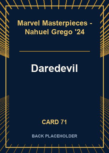 Daredevil back card image