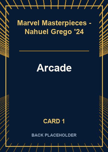 Arcade back card image