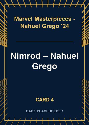 Bishop back card image