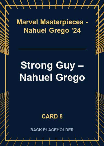 Strong Guy back card image