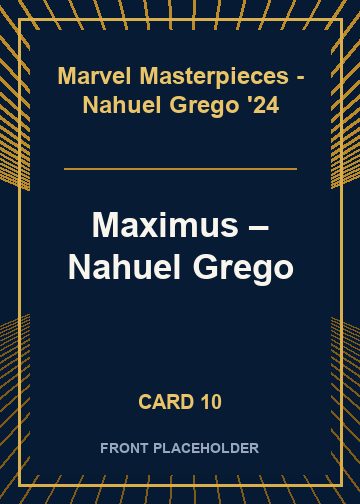 Maximus card thumbnail