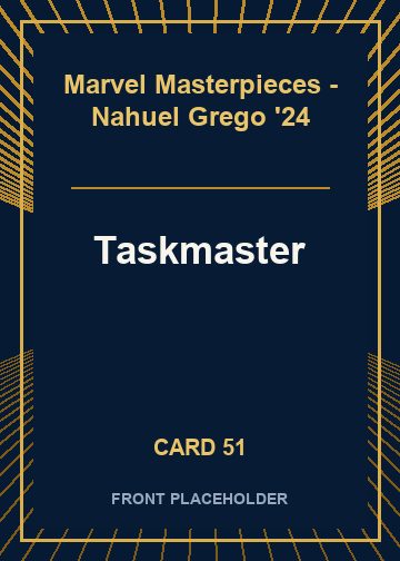 Taskmaster card thumbnail