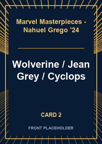 Wolverine / Jean Grey / Cyclops card thumbnail