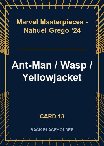 Ant-Man / Wasp / Yellowjacket back card image