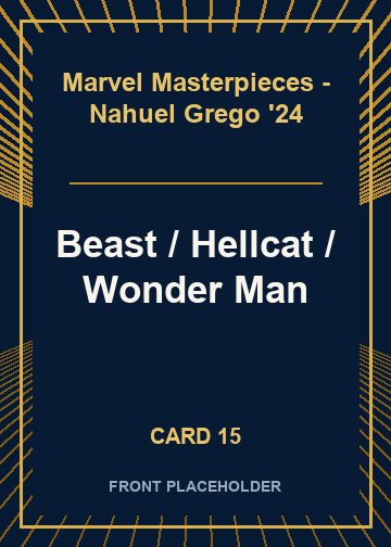 Beast / Hellcat / Wonder Man card thumbnail