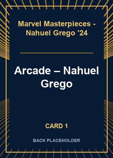 Arcade back card image
