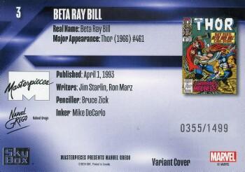 Beta Ray Bill back card image