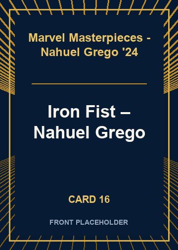 Iron Fist card thumbnail