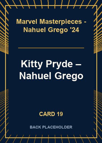 Kitty Pryde back card image