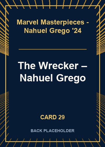 Wrecker back card image