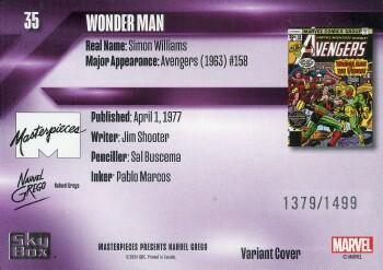Wonder Man back card image