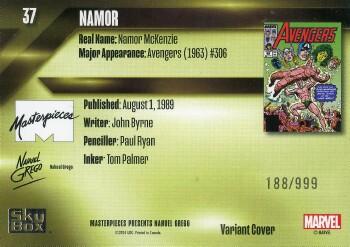 Namor back card image
