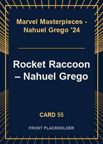 Rocket Raccoon card thumbnail