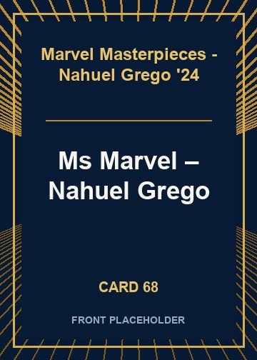 Ms. Marvel card thumbnail