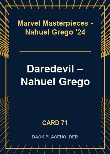Daredevil back card image