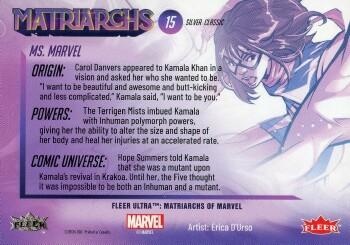 Ms. Marvel back artwork