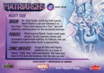 Mighty Thor back card image