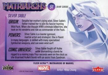 Silver Sable back card image