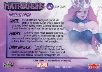 Madelyne Pryor back card image