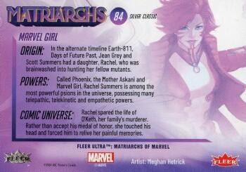 Marvel Girl back card image